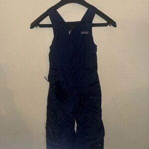 Patagonia Kids Dark Blue Snowpants bibs